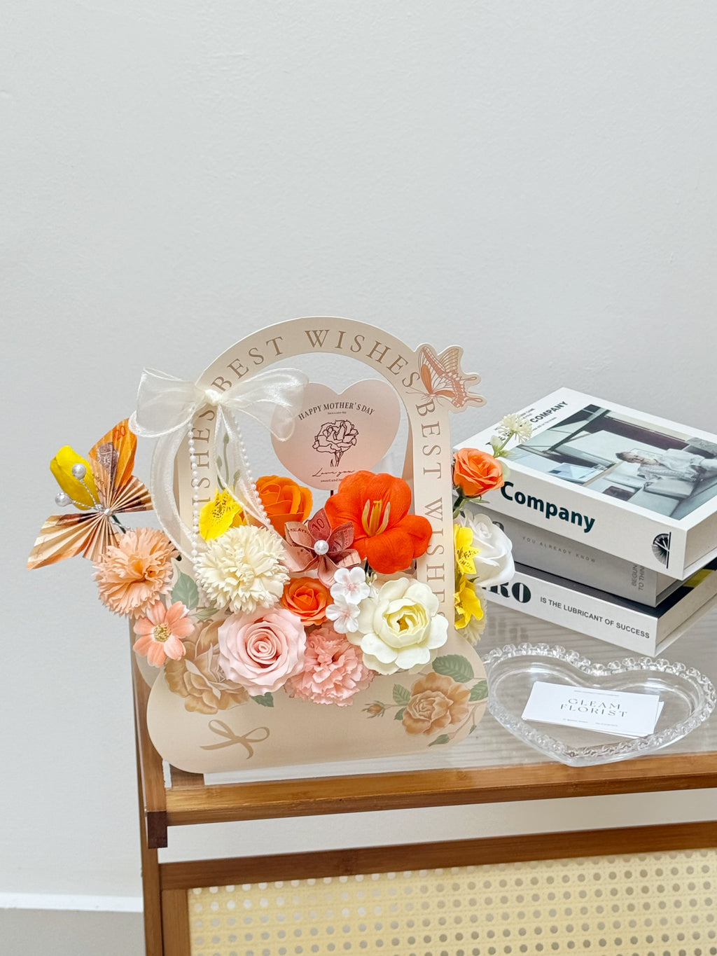 M09 Butterfly Notes Flower Box (Not included Notes) Dm us for enquiry