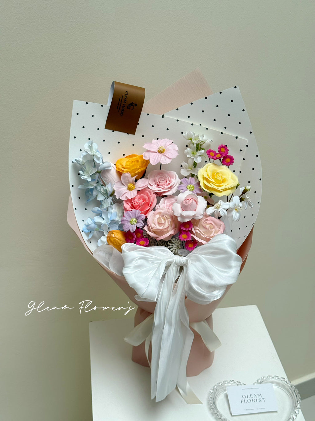 Jasmine Dopamine Soap Flower