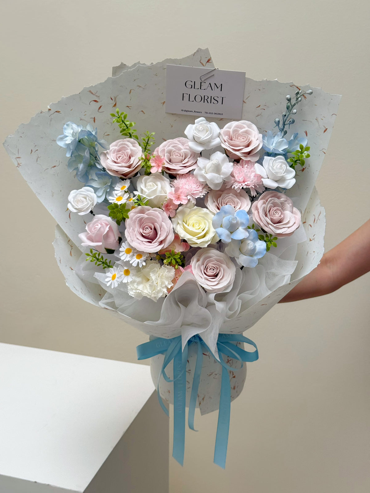 Isabel Soap Flower