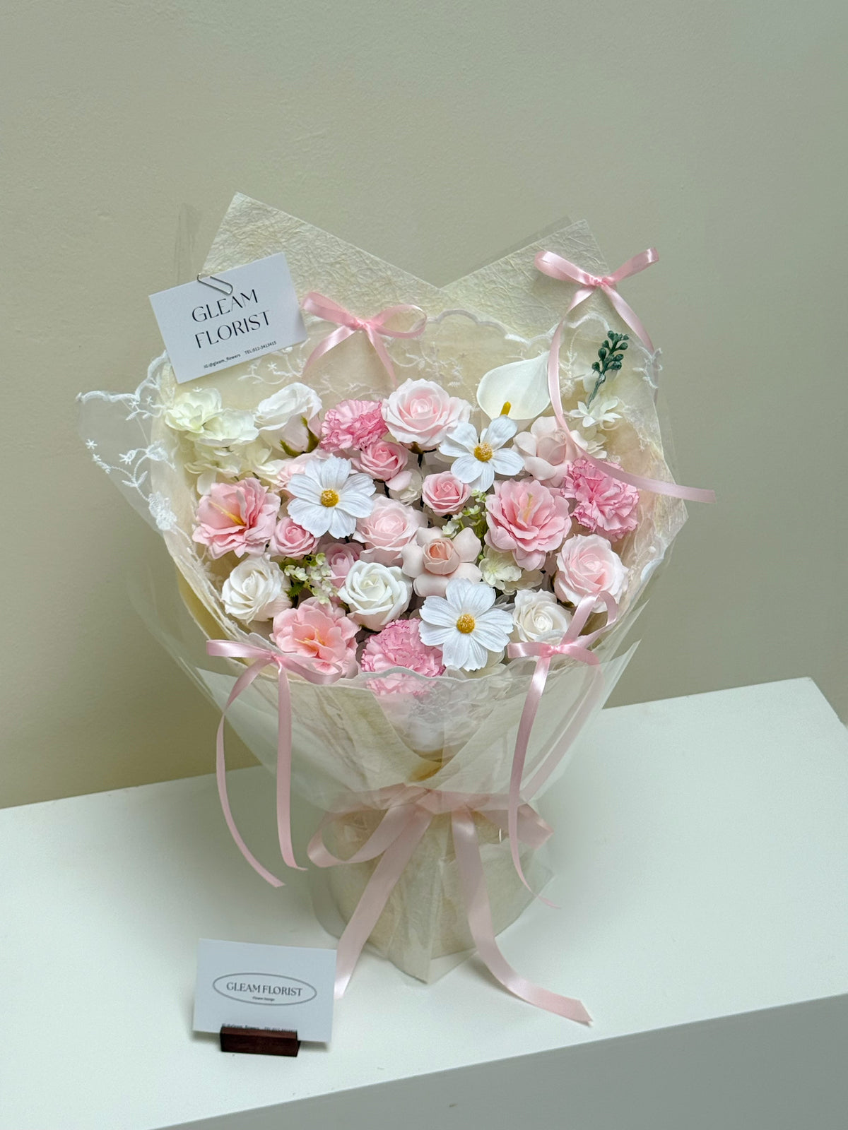 Nicky Lacey Soap Flower