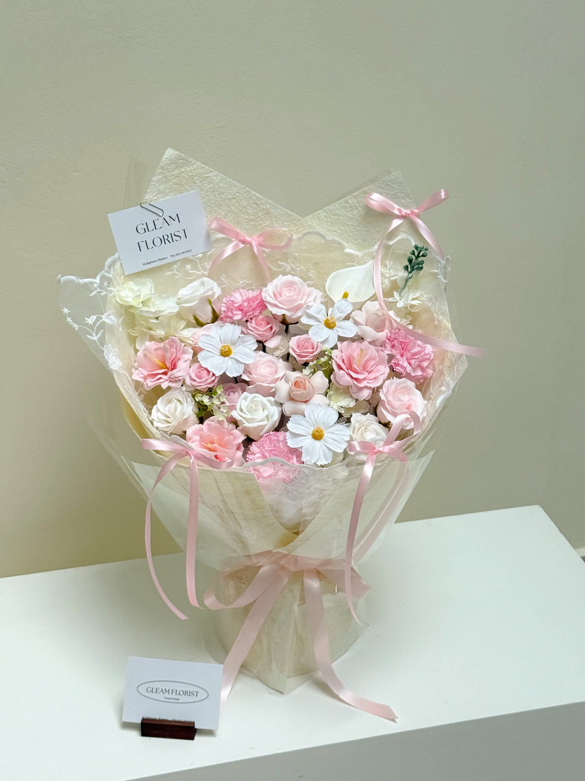 Nicky Lacey Soap Flower