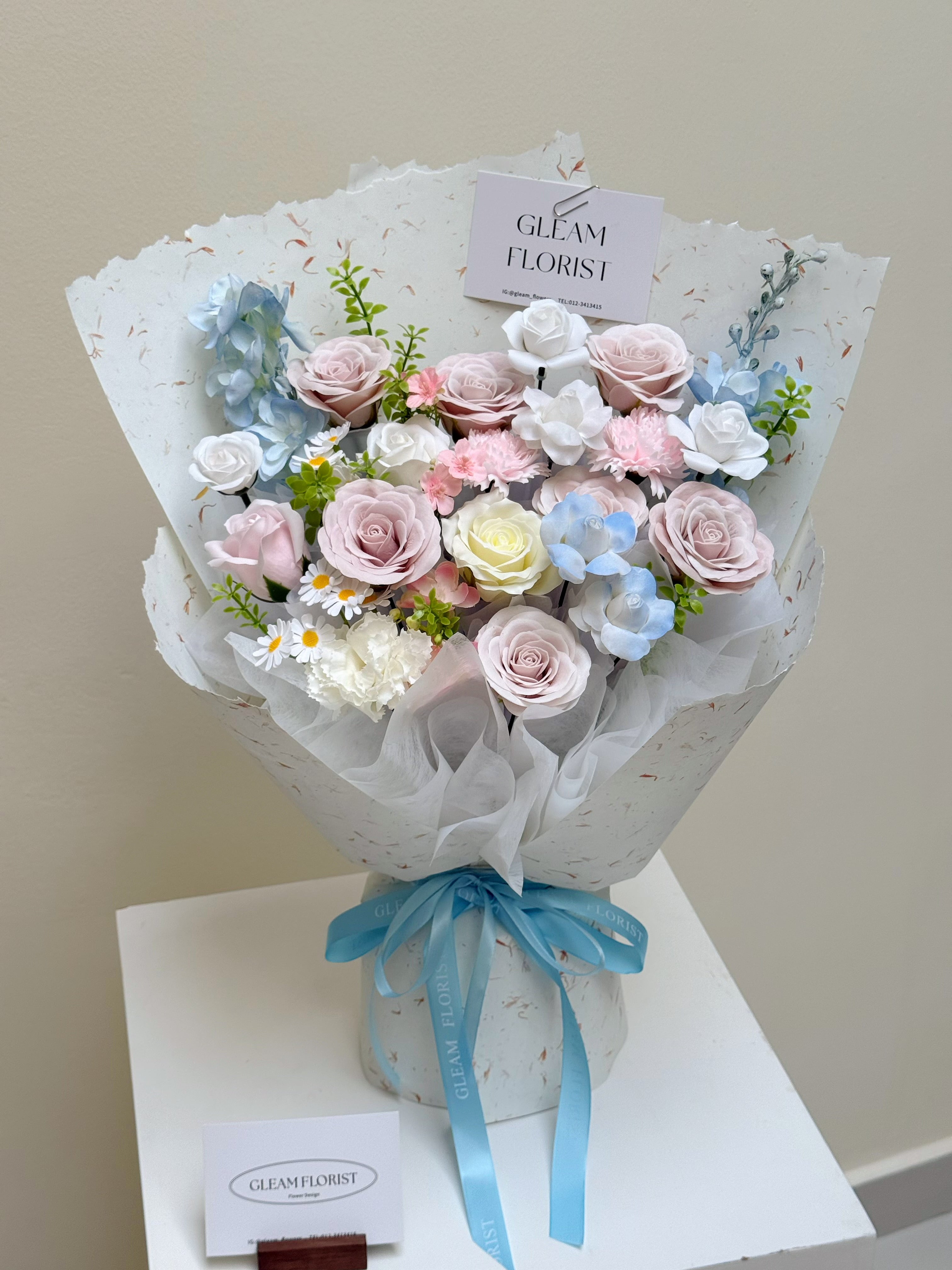 Isabel Soap Flower