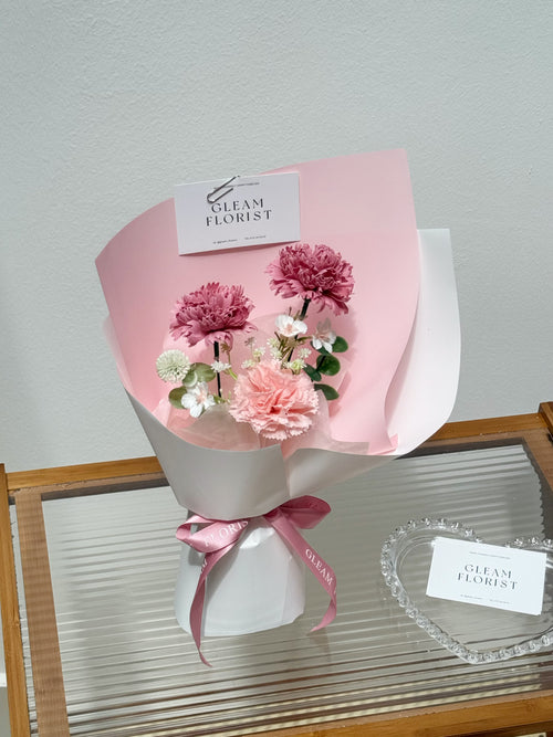 M01 Mini Carnation Soap Flower