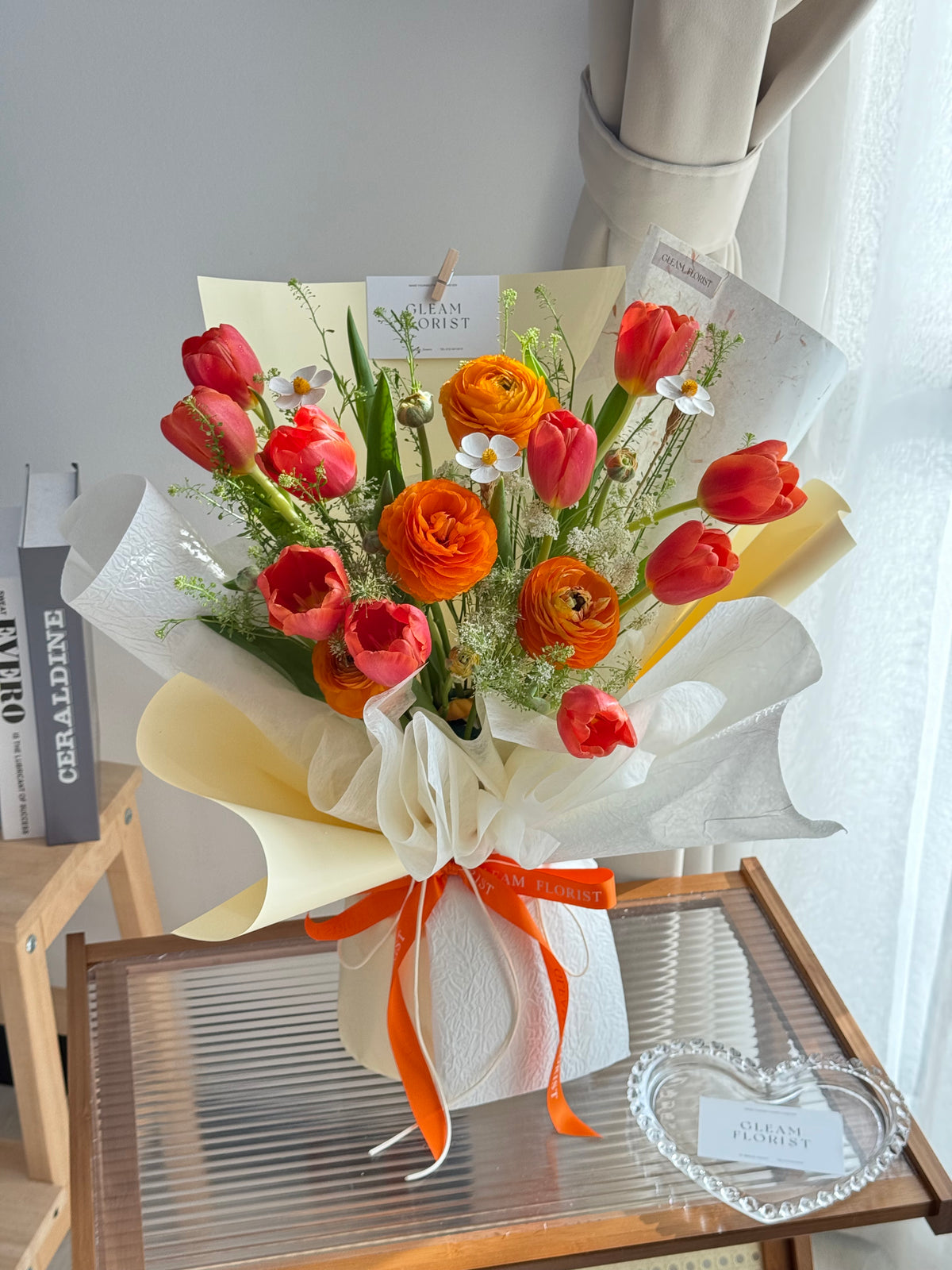 Mabel Orange Tulip Fresh Flower