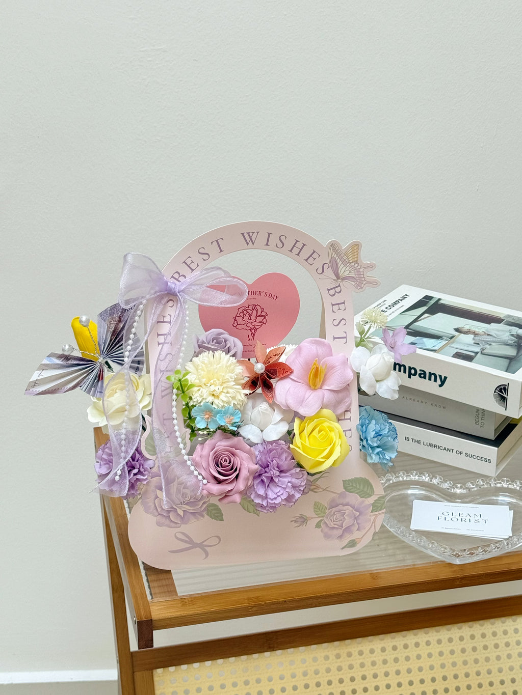 M09 Butterfly Notes Flower Box (Not included Notes) Dm us for enquiry