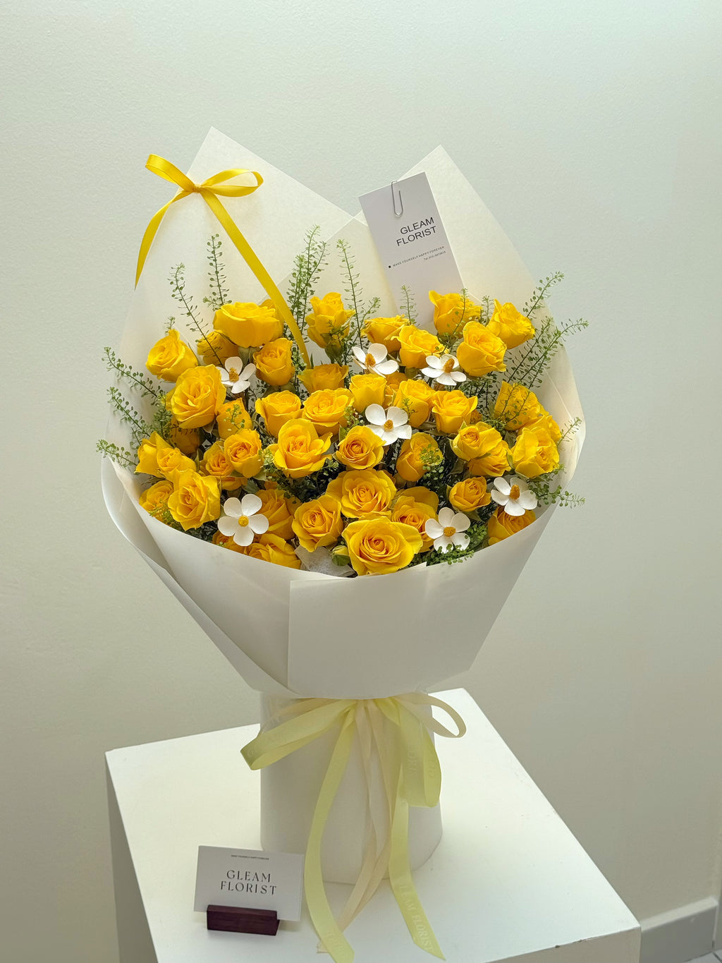 Irene Yellow Rose Spray Fresh Flower