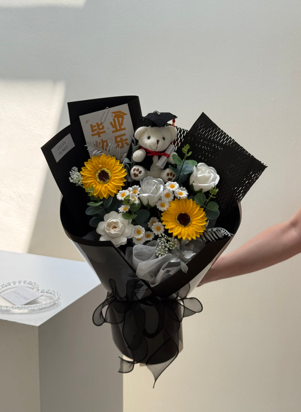 Maisie Graduation Soap Flower