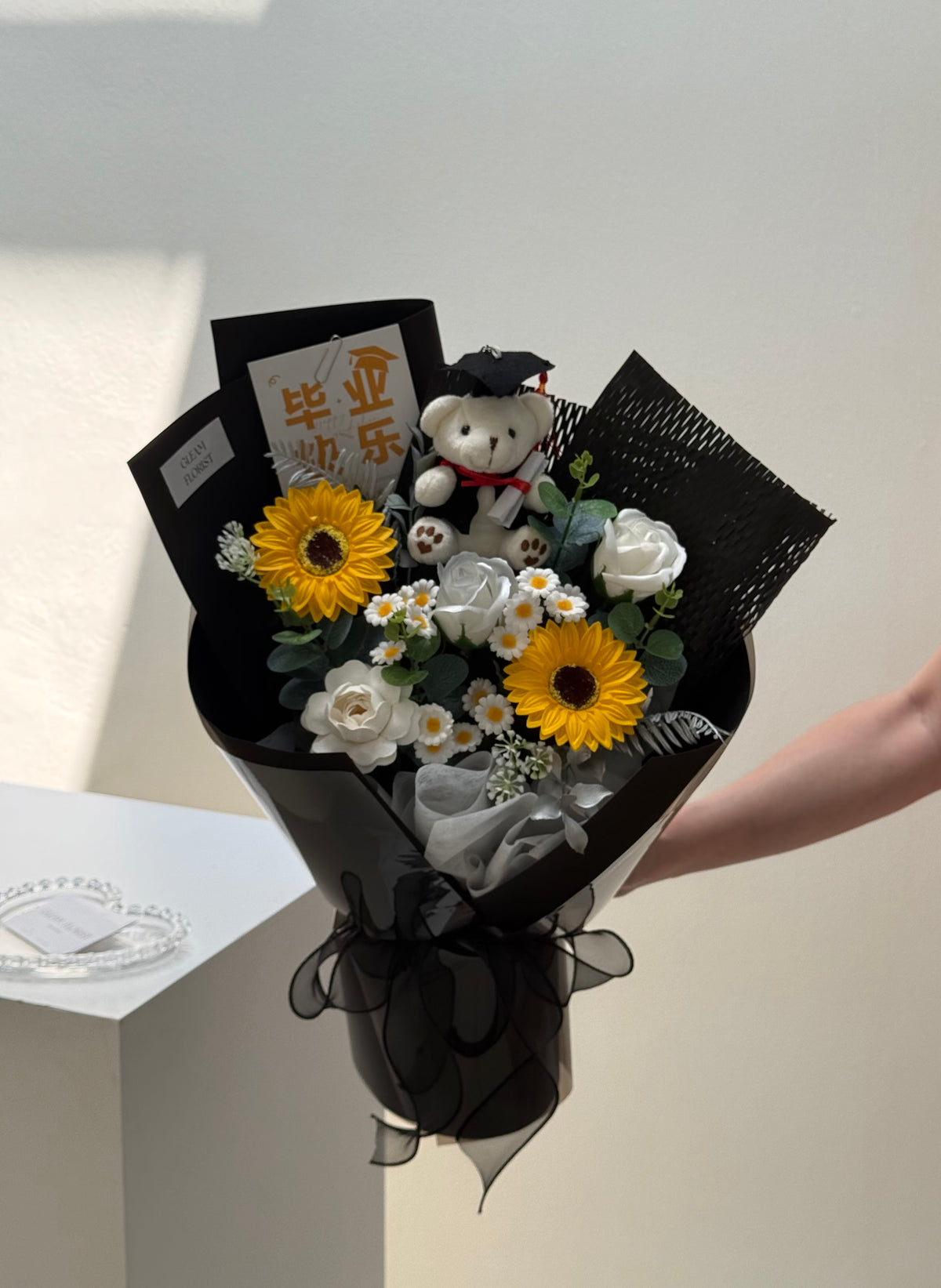Maisie Graduation Soap Flower