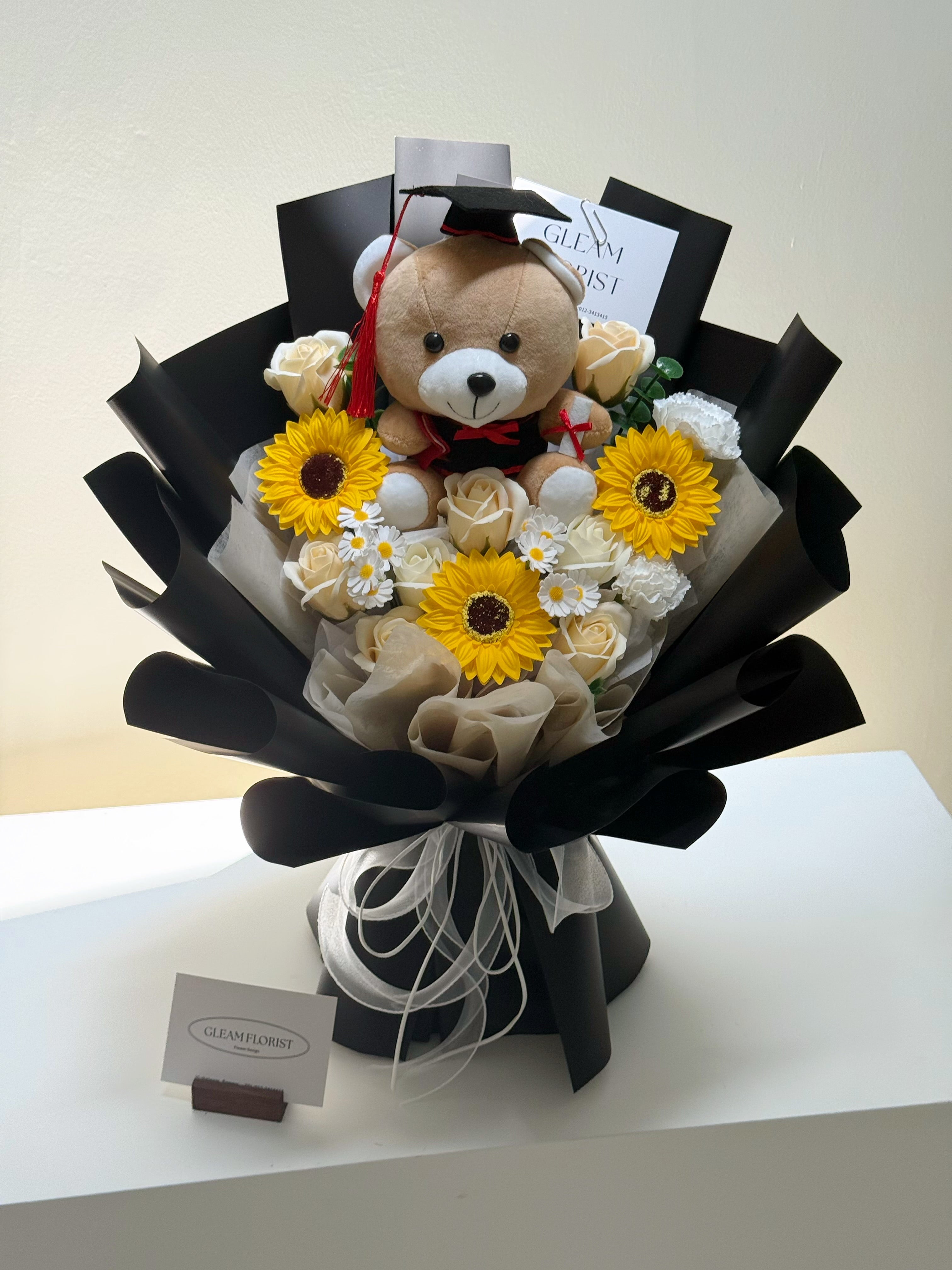 Louis Graduation Soap Flower