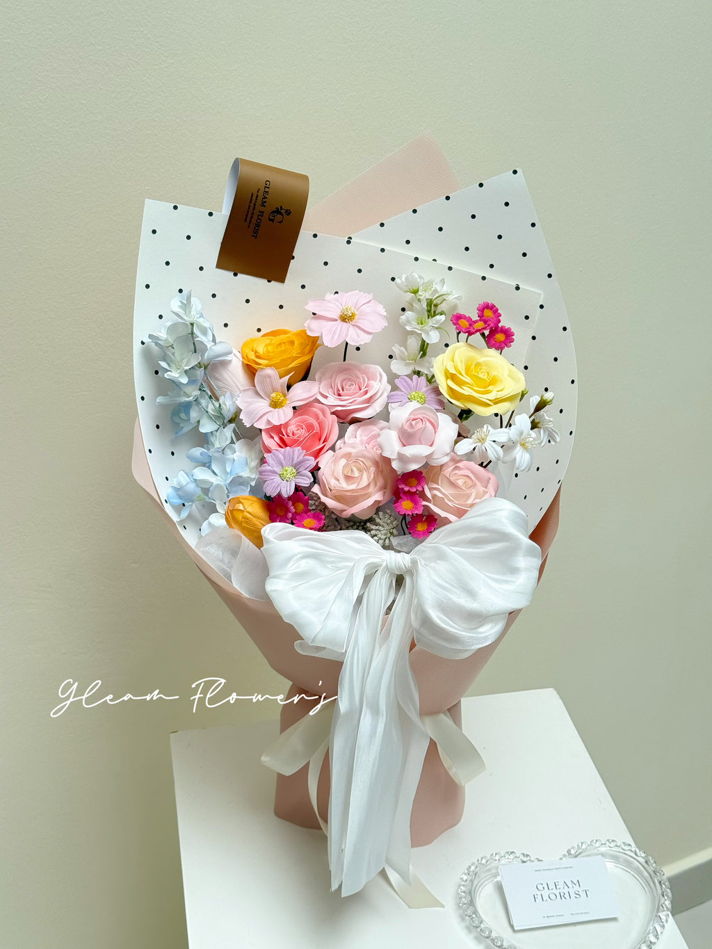 Jasmine Dopamine Soap Flower
