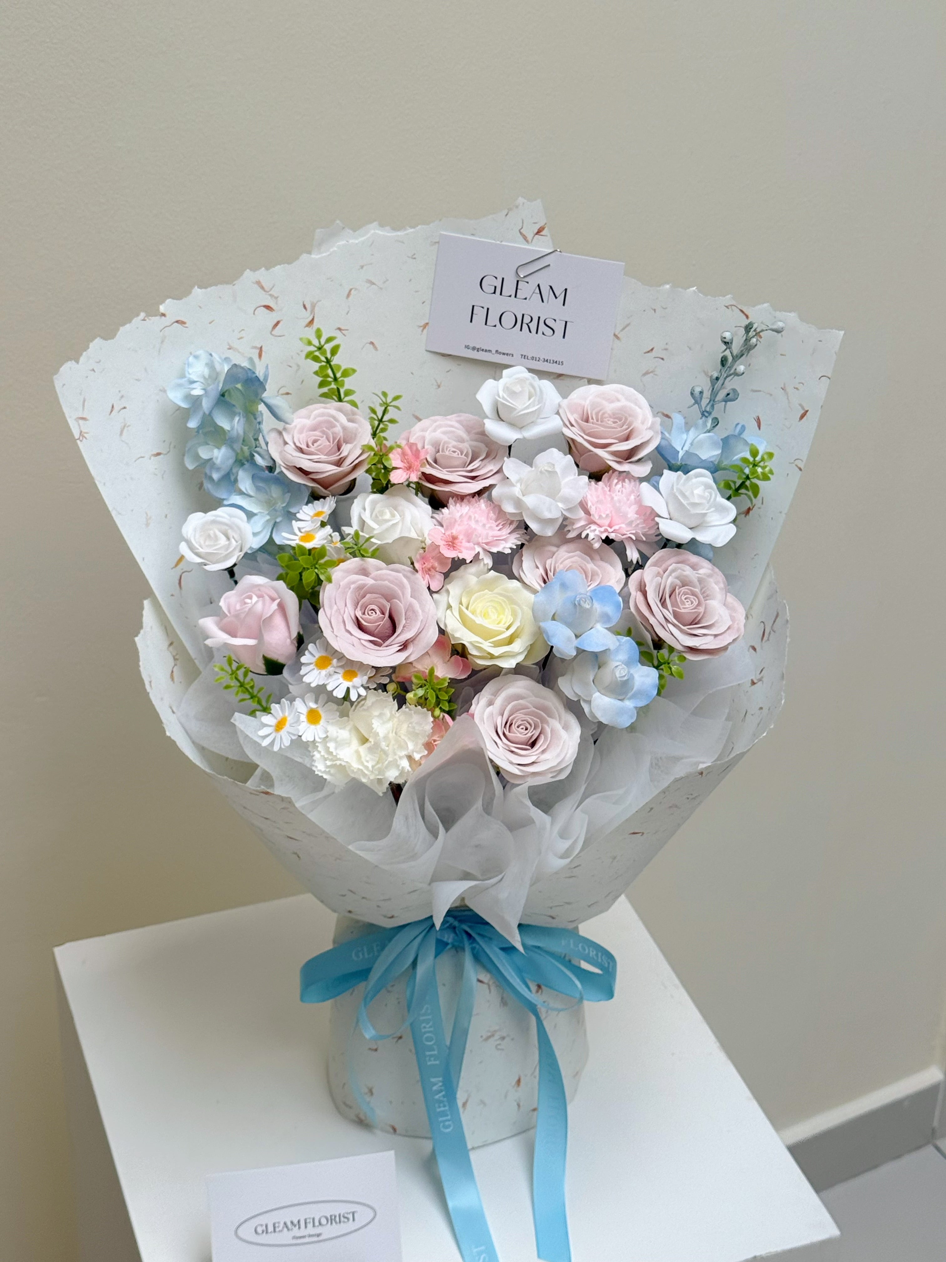 Isabel Soap Flower