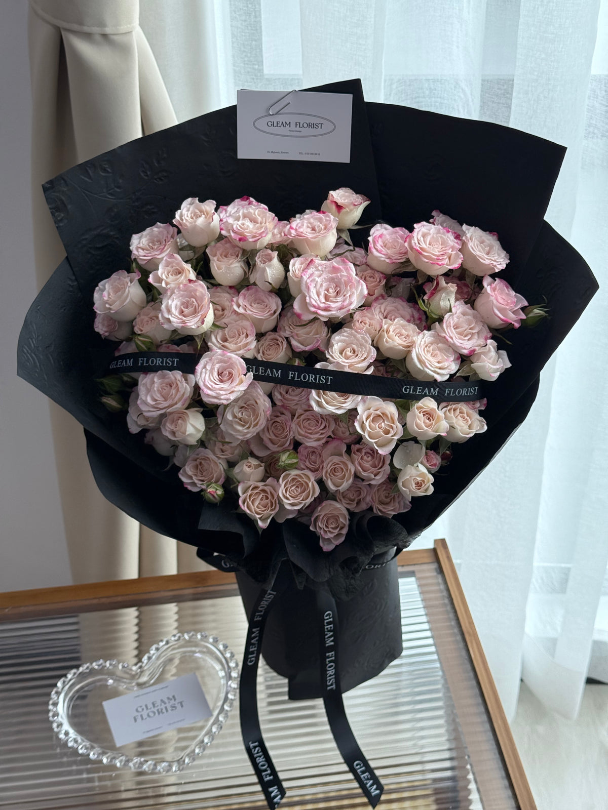 Maeve Pink Rose Spray Fresh Flower