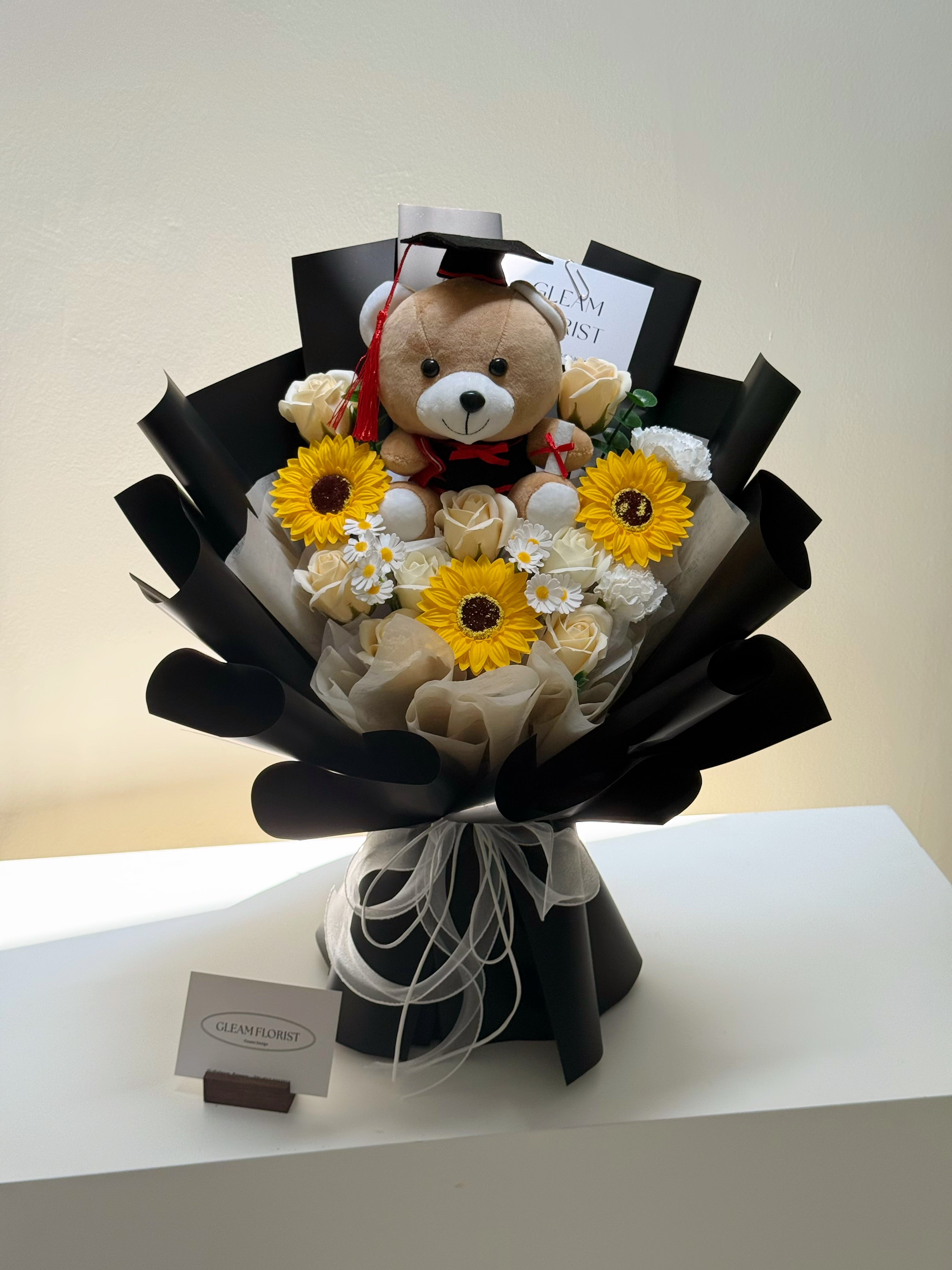Louis Graduation Soap Flower