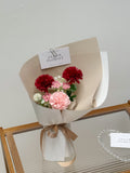 M01 Mini Carnation Soap Flower