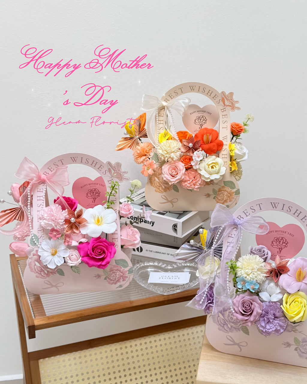M09 Butterfly Notes Flower Box (Not included Notes) Dm us for enquiry