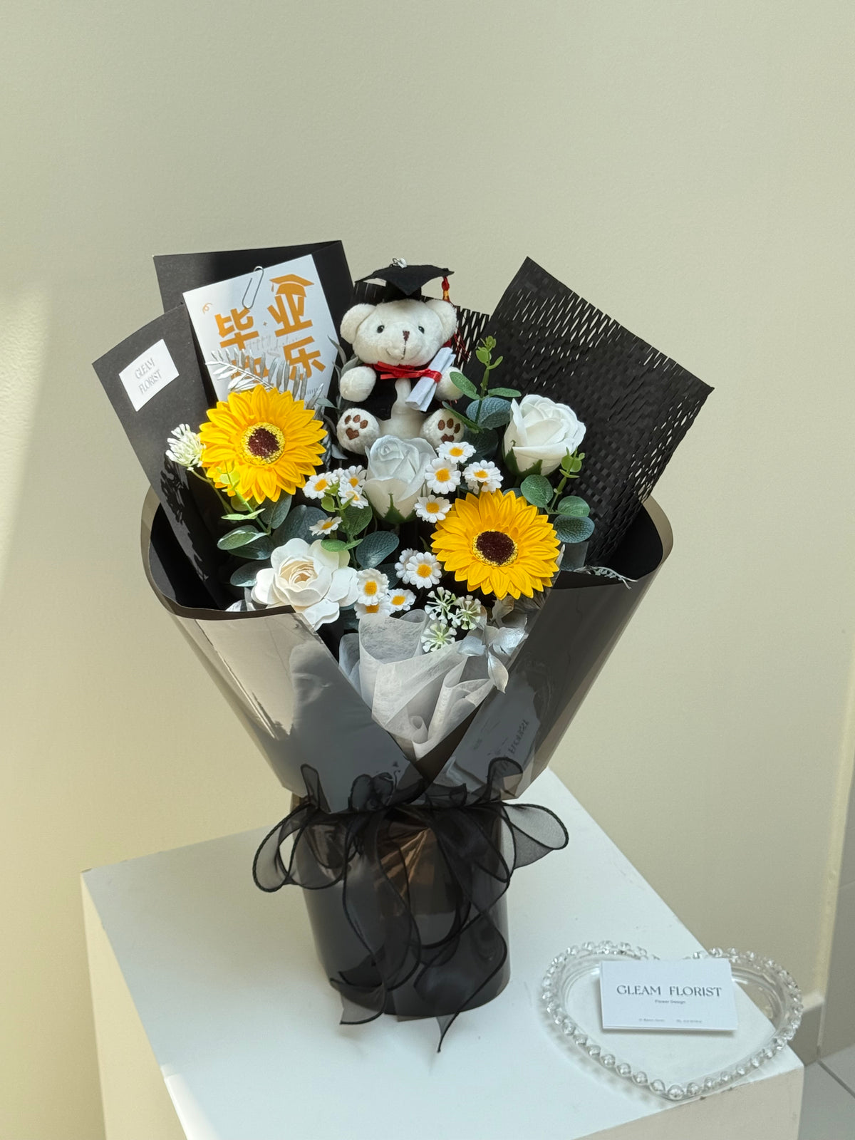 Maisie Graduation Soap Flower